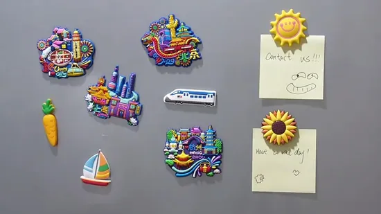 Promotion Tourist Bahamas Dubai Souvenir Refrigerator Gift China Wholesale Factory Custom Metal Rubber Fruit MDF Hand Polyresin Resin Halloween 3D Fridge Magnet