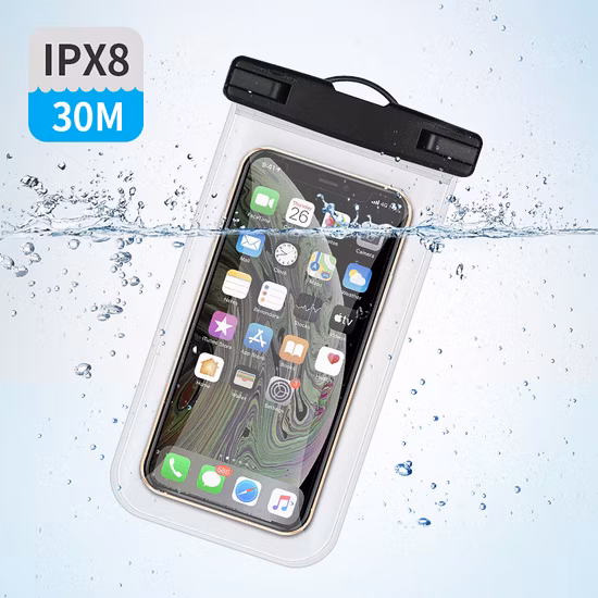 Funda impermeable para teléfono, funda protectora de agua para teléfono móvil Ipx8, cordón flotante para bolsa seca, accesorios de playa