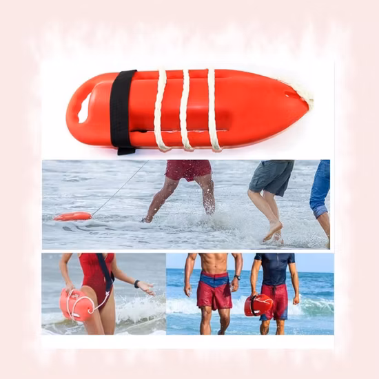 Rescue Can Swim Safety Floating Board Tube Life Saving Water Swim Training Safety Flotador con cinturón ajustable Water Life-Saving Boya Bl20117